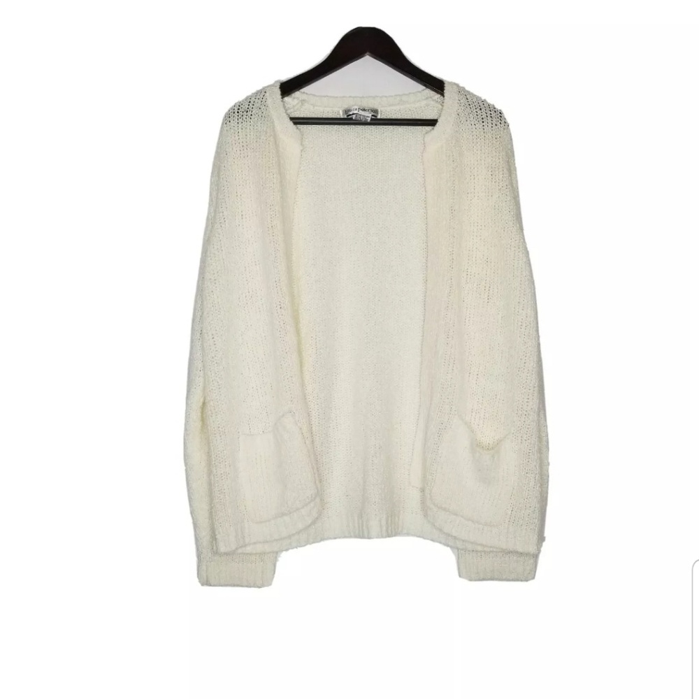 Vtg Laura Peterson Soft Knit Cardigan Sweater